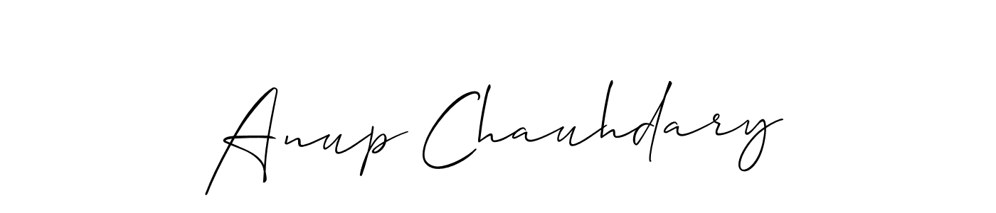 This is the best signature style for the Anup Chauhdary name. Also you like these signature font (Allison_Script). Mix name signature. Anup Chauhdary signature style 2 images and pictures png