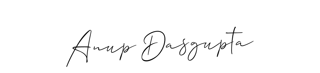 Design your own signature with our free online signature maker. With this signature software, you can create a handwritten (Allison_Script) signature for name Anup Dasgupta. Anup Dasgupta signature style 2 images and pictures png