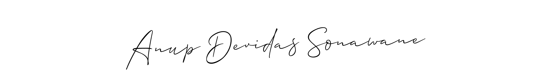 if you are searching for the best signature style for your name Anup Devidas Sonawane. so please give up your signature search. here we have designed multiple signature styles  using Allison_Script. Anup Devidas Sonawane signature style 2 images and pictures png
