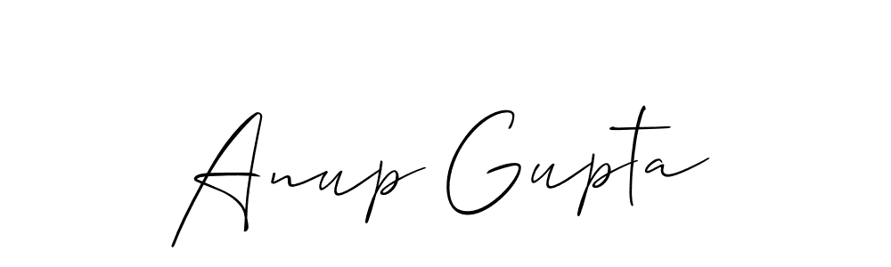 How to Draw Anup Gupta signature style? Allison_Script is a latest design signature styles for name Anup Gupta. Anup Gupta signature style 2 images and pictures png