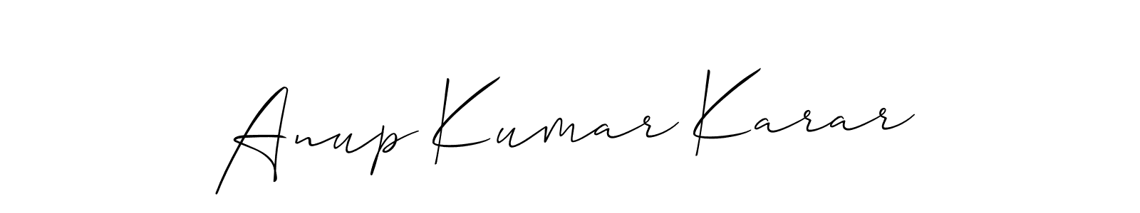 Once you've used our free online signature maker to create your best signature Allison_Script style, it's time to enjoy all of the benefits that Anup Kumar Karar name signing documents. Anup Kumar Karar signature style 2 images and pictures png