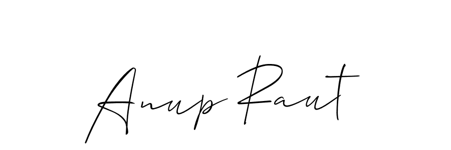 Make a beautiful signature design for name Anup Raut. Use this online signature maker to create a handwritten signature for free. Anup Raut signature style 2 images and pictures png