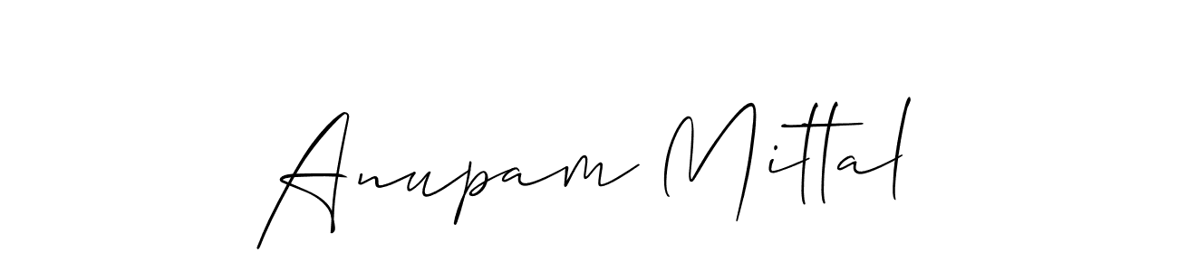 You can use this online signature creator to create a handwritten signature for the name Anupam Mittal. This is the best online autograph maker. Anupam Mittal signature style 2 images and pictures png