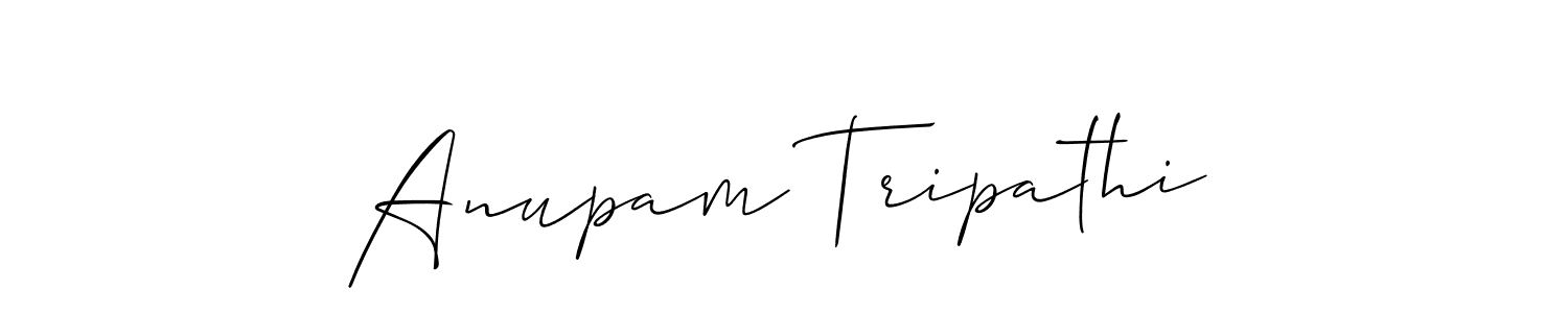 Make a beautiful signature design for name Anupam Tripathi. Use this online signature maker to create a handwritten signature for free. Anupam Tripathi signature style 2 images and pictures png