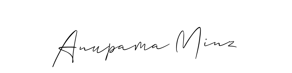 You can use this online signature creator to create a handwritten signature for the name Anupama Minz. This is the best online autograph maker. Anupama Minz signature style 2 images and pictures png