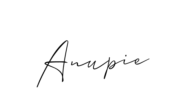 Once you've used our free online signature maker to create your best signature Allison_Script style, it's time to enjoy all of the benefits that Anupie name signing documents. Anupie signature style 2 images and pictures png