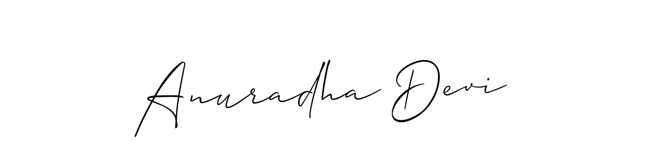 Make a beautiful signature design for name Anuradha Devi. Use this online signature maker to create a handwritten signature for free. Anuradha Devi signature style 2 images and pictures png