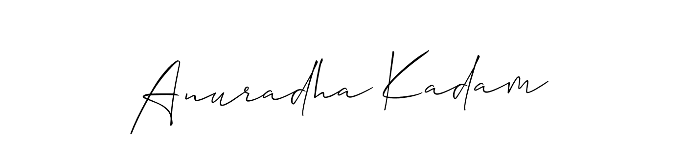 Here are the top 10 professional signature styles for the name Anuradha Kadam. These are the best autograph styles you can use for your name. Anuradha Kadam signature style 2 images and pictures png