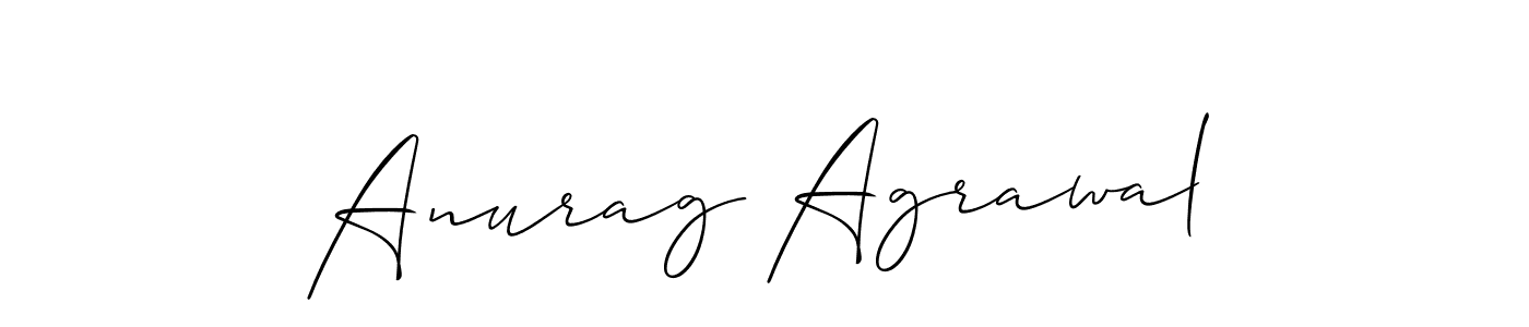 You should practise on your own different ways (Allison_Script) to write your name (Anurag Agrawal) in signature. don't let someone else do it for you. Anurag Agrawal signature style 2 images and pictures png