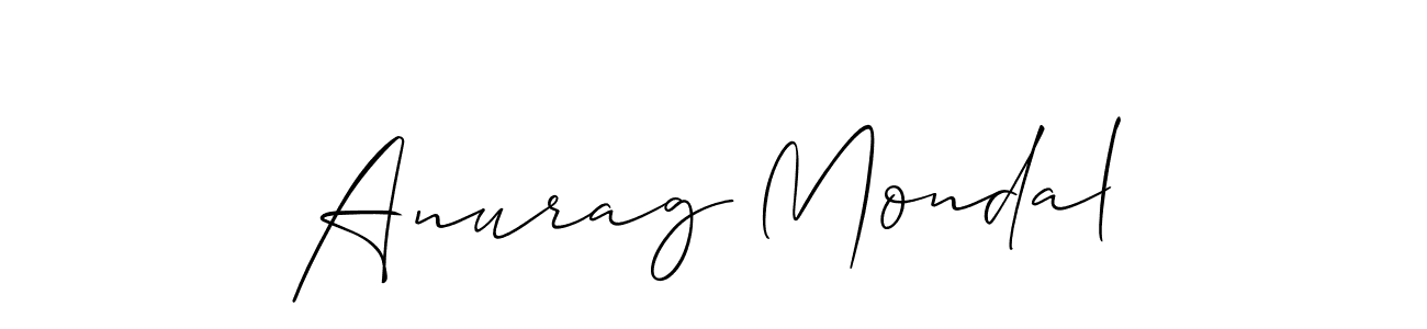 This is the best signature style for the Anurag Mondal name. Also you like these signature font (Allison_Script). Mix name signature. Anurag Mondal signature style 2 images and pictures png