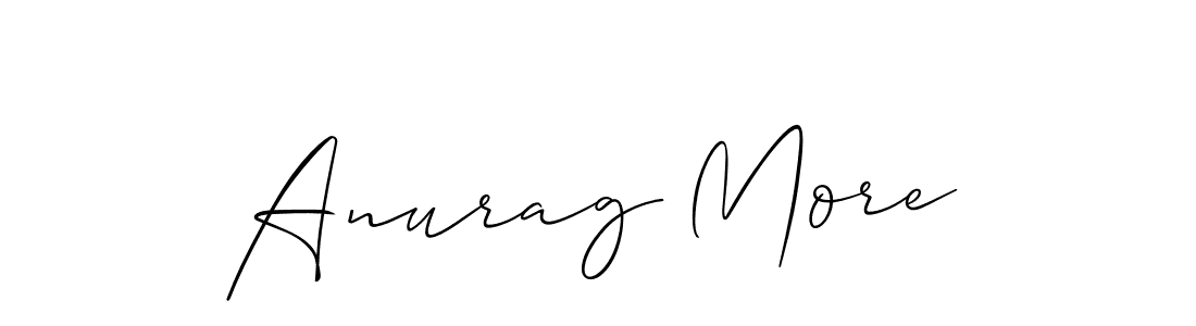 Similarly Allison_Script is the best handwritten signature design. Signature creator online .You can use it as an online autograph creator for name Anurag More. Anurag More signature style 2 images and pictures png