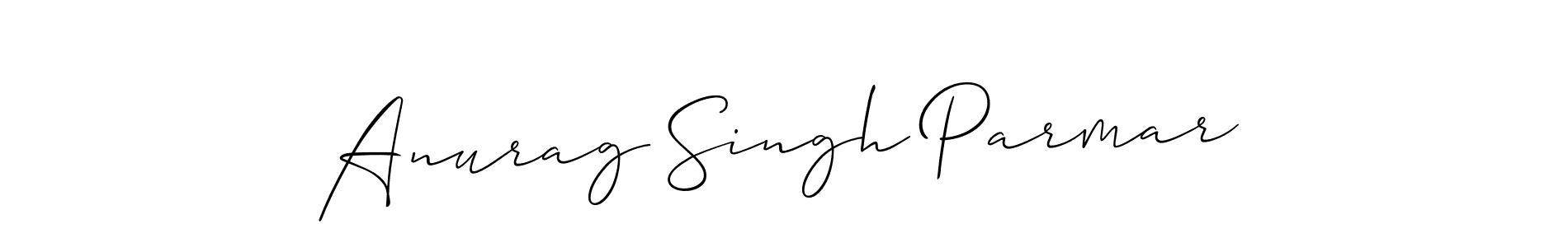 It looks lik you need a new signature style for name Anurag Singh Parmar. Design unique handwritten (Allison_Script) signature with our free signature maker in just a few clicks. Anurag Singh Parmar signature style 2 images and pictures png