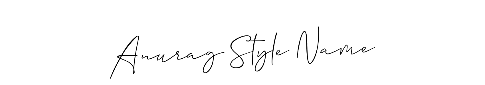 Check out images of Autograph of Anurag Style Name name. Actor Anurag Style Name Signature Style. Allison_Script is a professional sign style online. Anurag Style Name signature style 2 images and pictures png