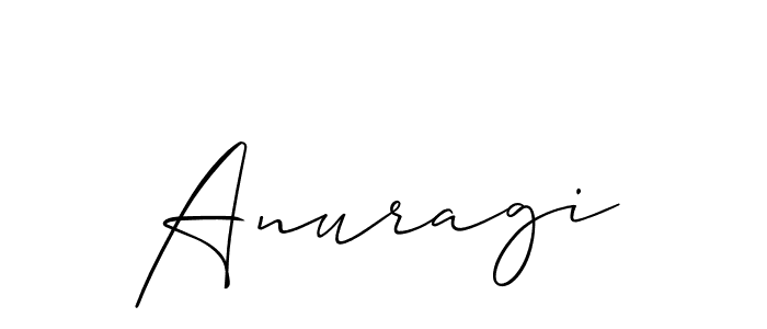 Best and Professional Signature Style for Anuragi. Allison_Script Best Signature Style Collection. Anuragi signature style 2 images and pictures png