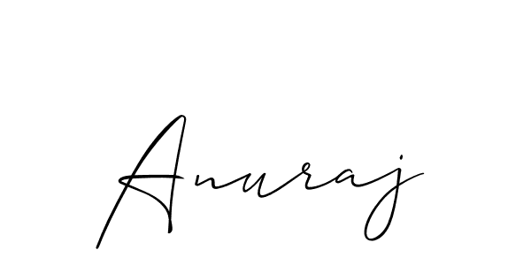 Anuraj stylish signature style. Best Handwritten Sign (Allison_Script) for my name. Handwritten Signature Collection Ideas for my name Anuraj. Anuraj signature style 2 images and pictures png