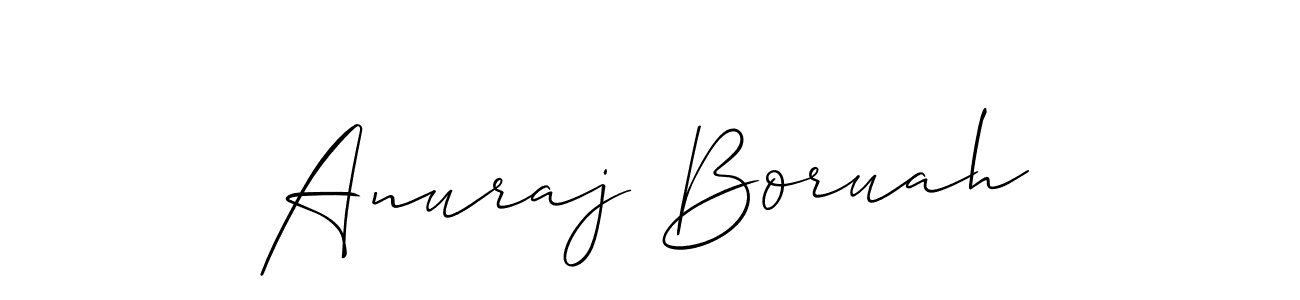 How to Draw Anuraj Boruah signature style? Allison_Script is a latest design signature styles for name Anuraj Boruah. Anuraj Boruah signature style 2 images and pictures png