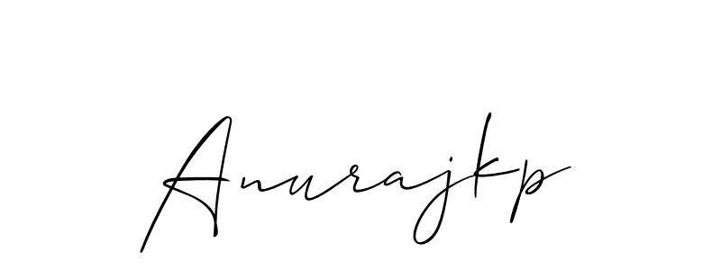 Best and Professional Signature Style for Anurajkp. Allison_Script Best Signature Style Collection. Anurajkp signature style 2 images and pictures png