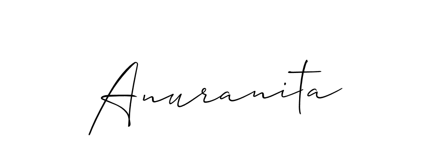 Also You can easily find your signature by using the search form. We will create Anuranita name handwritten signature images for you free of cost using Allison_Script sign style. Anuranita signature style 2 images and pictures png