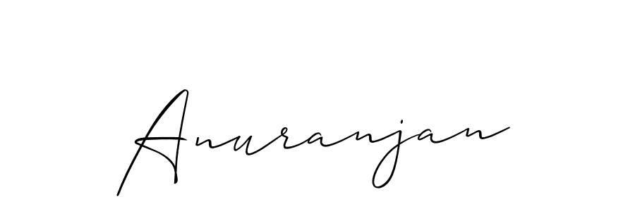 You should practise on your own different ways (Allison_Script) to write your name (Anuranjan) in signature. don't let someone else do it for you. Anuranjan signature style 2 images and pictures png