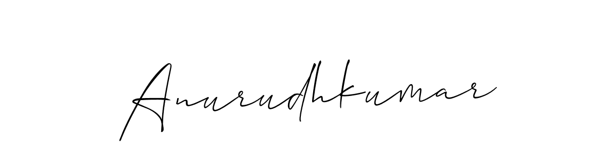 Make a beautiful signature design for name Anurudhkumar. Use this online signature maker to create a handwritten signature for free. Anurudhkumar signature style 2 images and pictures png