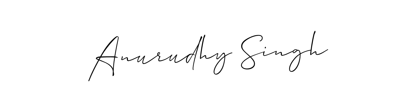 See photos of Anurudhy Singh official signature by Spectra . Check more albums & portfolios. Read reviews & check more about Allison_Script font. Anurudhy Singh signature style 2 images and pictures png