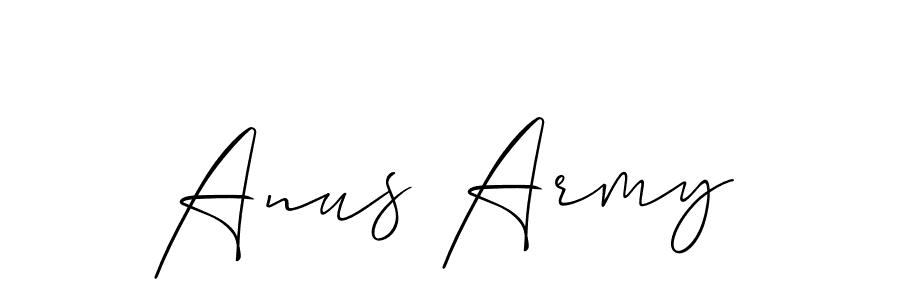 Similarly Allison_Script is the best handwritten signature design. Signature creator online .You can use it as an online autograph creator for name Anus Army. Anus Army signature style 2 images and pictures png