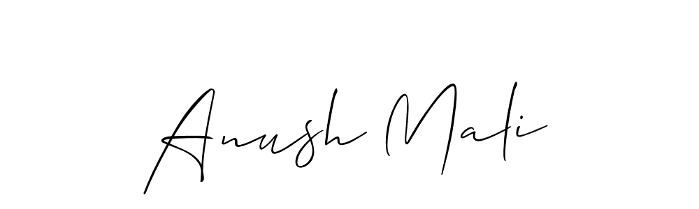This is the best signature style for the Anush Mali name. Also you like these signature font (Allison_Script). Mix name signature. Anush Mali signature style 2 images and pictures png