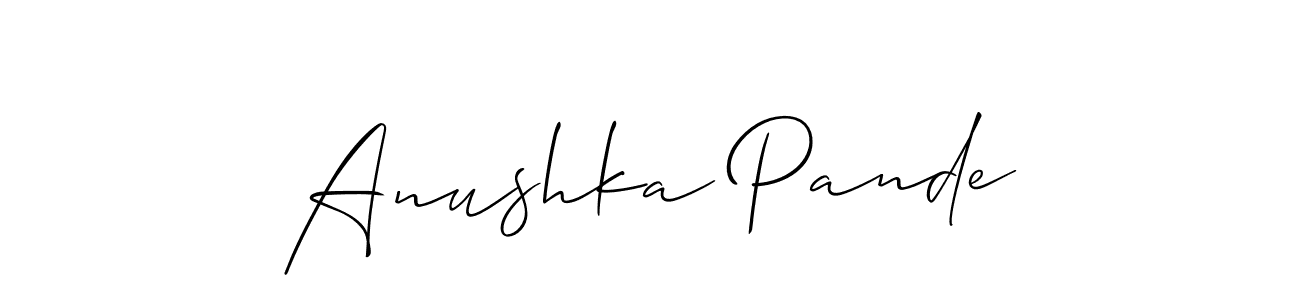 Once you've used our free online signature maker to create your best signature Allison_Script style, it's time to enjoy all of the benefits that Anushka Pande name signing documents. Anushka Pande signature style 2 images and pictures png