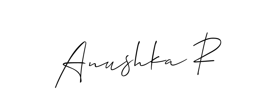 Best and Professional Signature Style for Anushka R. Allison_Script Best Signature Style Collection. Anushka R signature style 2 images and pictures png