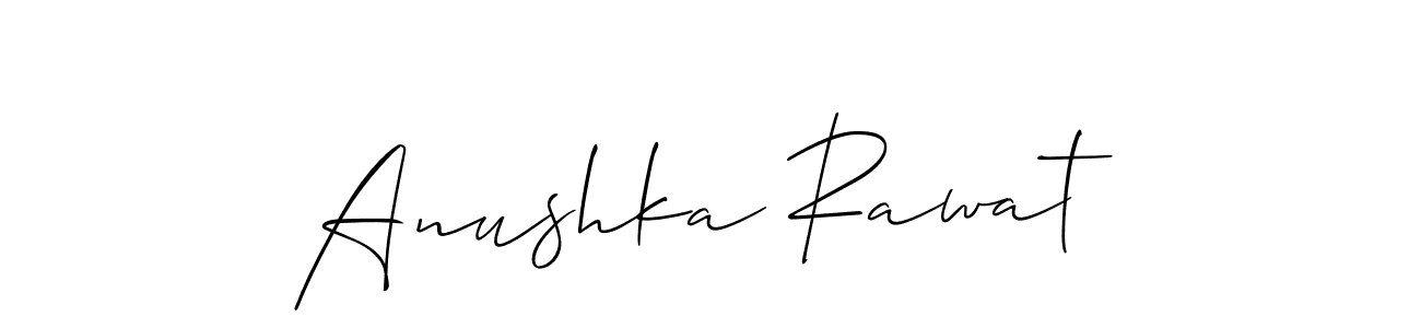 Once you've used our free online signature maker to create your best signature Allison_Script style, it's time to enjoy all of the benefits that Anushka Rawat name signing documents. Anushka Rawat signature style 2 images and pictures png