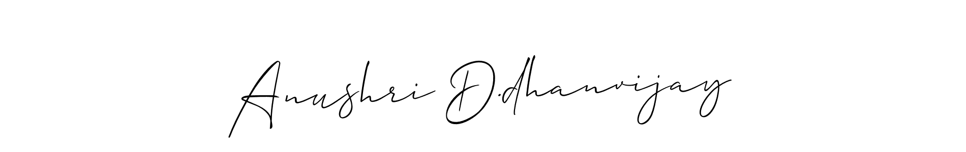 See photos of Anushri D.dhanvijay official signature by Spectra . Check more albums & portfolios. Read reviews & check more about Allison_Script font. Anushri D.dhanvijay signature style 2 images and pictures png