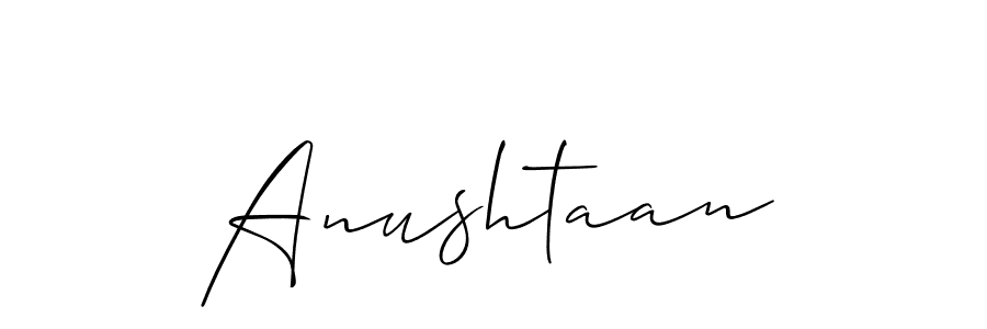 How to Draw Anushtaan signature style? Allison_Script is a latest design signature styles for name Anushtaan. Anushtaan signature style 2 images and pictures png