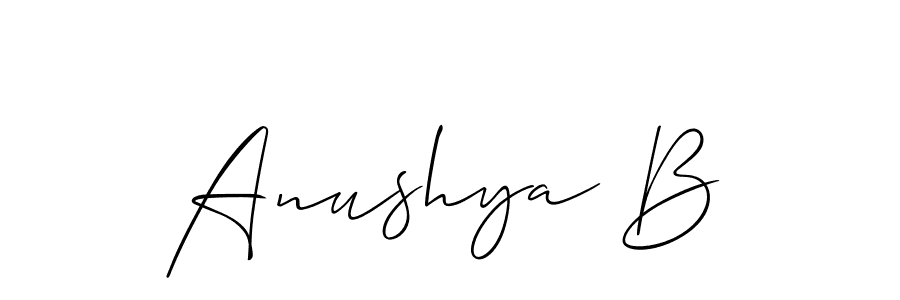 Here are the top 10 professional signature styles for the name Anushya B. These are the best autograph styles you can use for your name. Anushya B signature style 2 images and pictures png