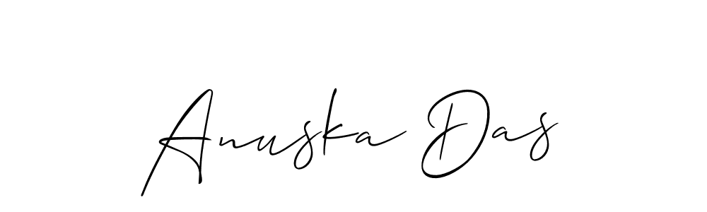 Make a beautiful signature design for name Anuska Das. Use this online signature maker to create a handwritten signature for free. Anuska Das signature style 2 images and pictures png