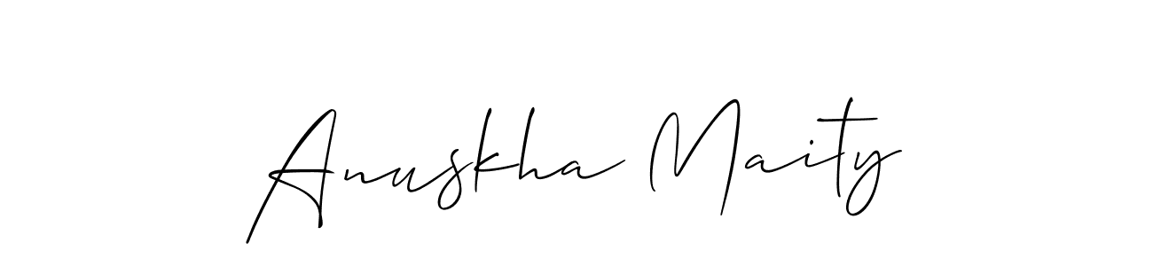 You can use this online signature creator to create a handwritten signature for the name Anuskha Maity. This is the best online autograph maker. Anuskha Maity signature style 2 images and pictures png