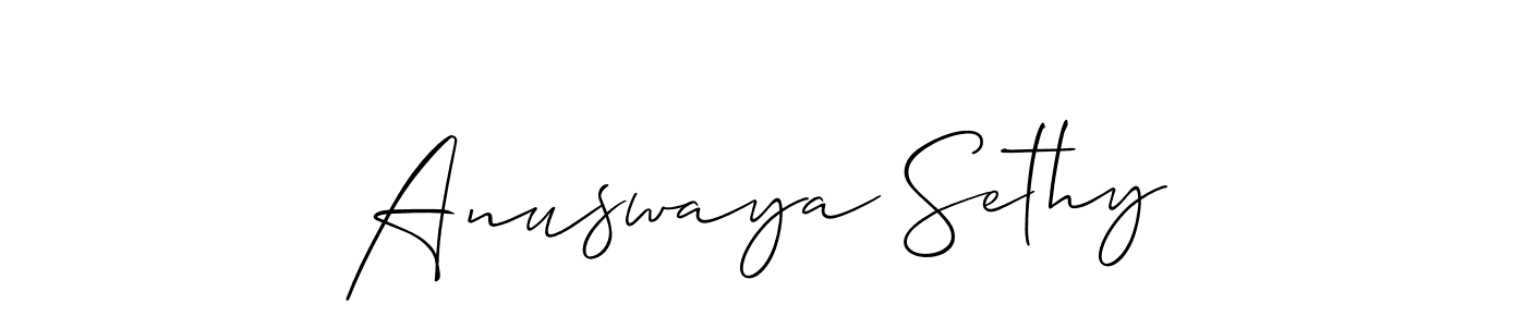 Here are the top 10 professional signature styles for the name Anuswaya Sethy. These are the best autograph styles you can use for your name. Anuswaya Sethy signature style 2 images and pictures png