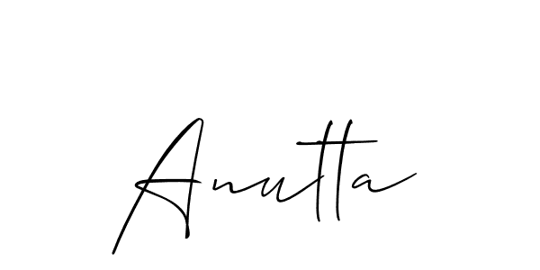 Here are the top 10 professional signature styles for the name Anutta. These are the best autograph styles you can use for your name. Anutta signature style 2 images and pictures png