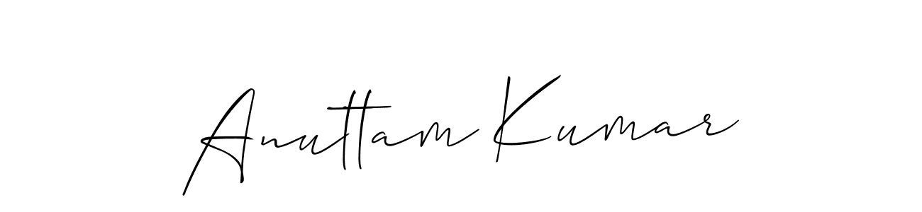 Best and Professional Signature Style for Anuttam Kumar. Allison_Script Best Signature Style Collection. Anuttam Kumar signature style 2 images and pictures png