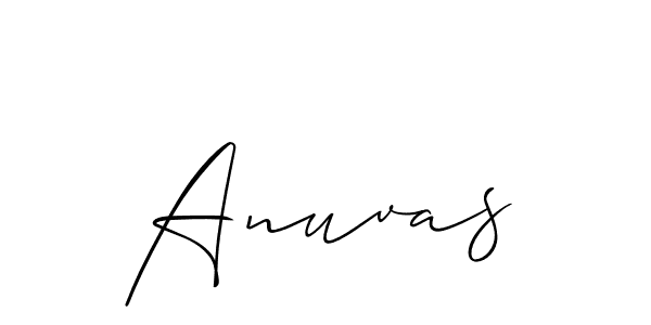 if you are searching for the best signature style for your name Anuvas. so please give up your signature search. here we have designed multiple signature styles  using Allison_Script. Anuvas signature style 2 images and pictures png