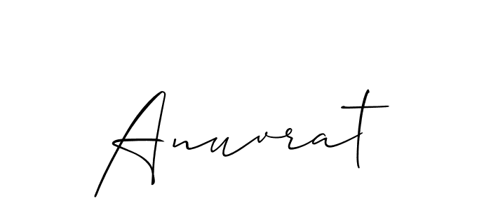 Make a beautiful signature design for name Anuvrat. Use this online signature maker to create a handwritten signature for free. Anuvrat signature style 2 images and pictures png