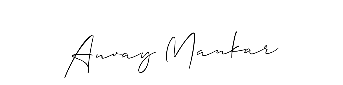 Here are the top 10 professional signature styles for the name Anvay Mankar. These are the best autograph styles you can use for your name. Anvay Mankar signature style 2 images and pictures png