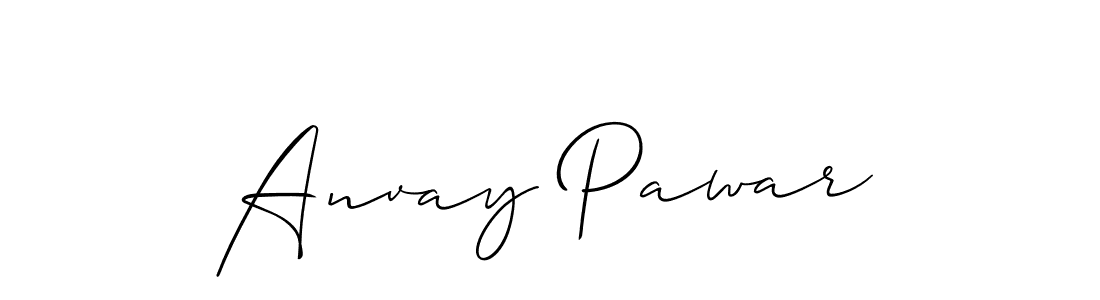 Best and Professional Signature Style for Anvay Pawar. Allison_Script Best Signature Style Collection. Anvay Pawar signature style 2 images and pictures png