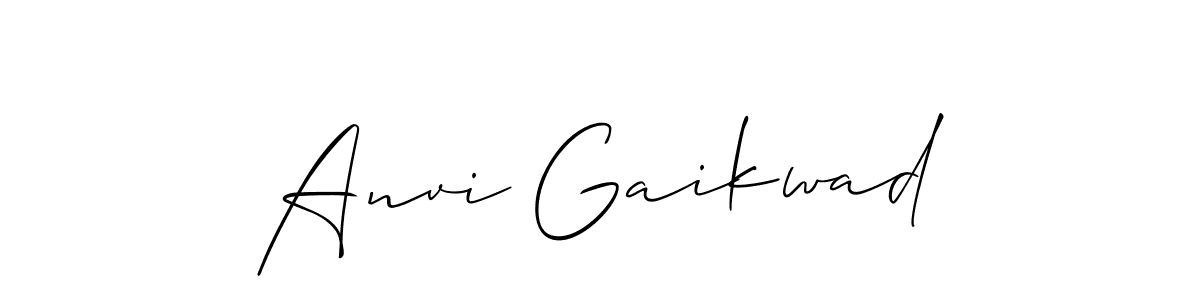 How to Draw Anvi Gaikwad signature style? Allison_Script is a latest design signature styles for name Anvi Gaikwad. Anvi Gaikwad signature style 2 images and pictures png