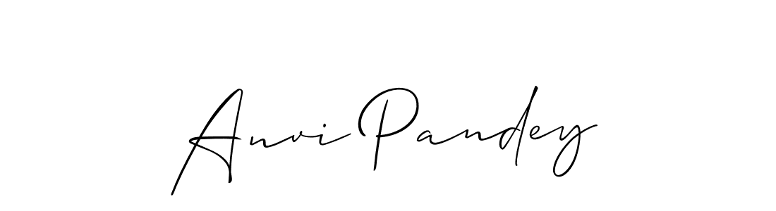 Make a beautiful signature design for name Anvi Pandey. Use this online signature maker to create a handwritten signature for free. Anvi Pandey signature style 2 images and pictures png