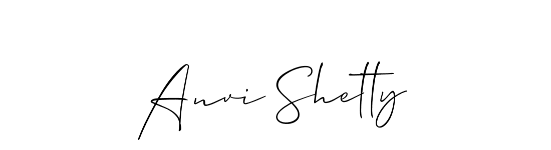 It looks lik you need a new signature style for name Anvi Shetty. Design unique handwritten (Allison_Script) signature with our free signature maker in just a few clicks. Anvi Shetty signature style 2 images and pictures png