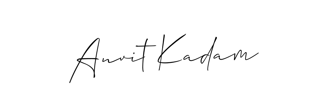 Here are the top 10 professional signature styles for the name Anvit Kadam. These are the best autograph styles you can use for your name. Anvit Kadam signature style 2 images and pictures png