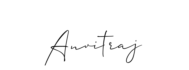 Anvitraj stylish signature style. Best Handwritten Sign (Allison_Script) for my name. Handwritten Signature Collection Ideas for my name Anvitraj. Anvitraj signature style 2 images and pictures png