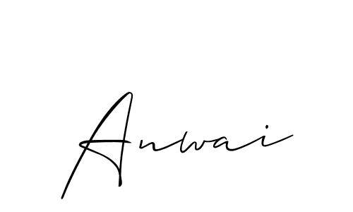 Check out images of Autograph of Anwai name. Actor Anwai Signature Style. Allison_Script is a professional sign style online. Anwai signature style 2 images and pictures png