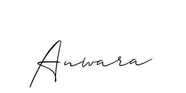 It looks lik you need a new signature style for name Anwara. Design unique handwritten (Allison_Script) signature with our free signature maker in just a few clicks. Anwara signature style 2 images and pictures png