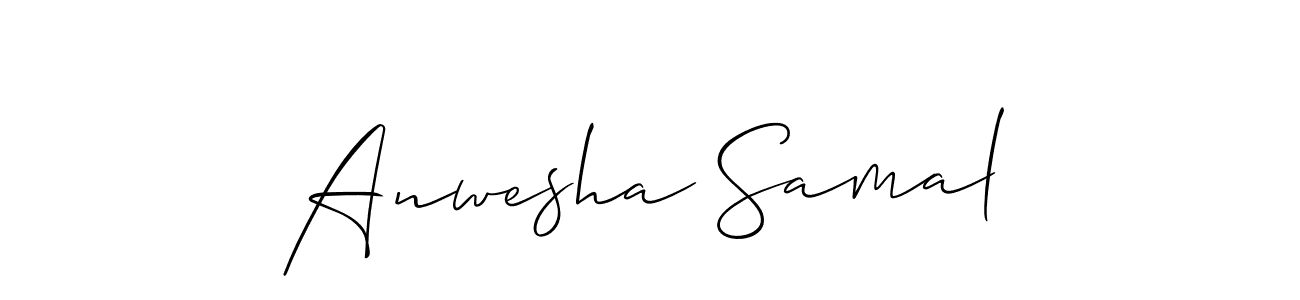 See photos of Anwesha Samal official signature by Spectra . Check more albums & portfolios. Read reviews & check more about Allison_Script font. Anwesha Samal signature style 2 images and pictures png